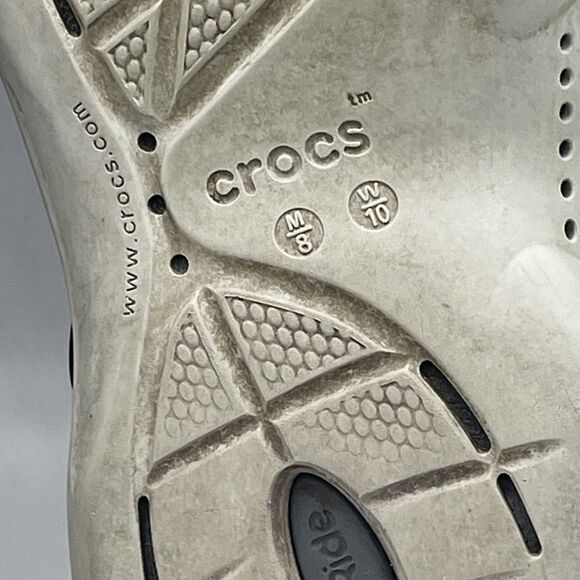 Crocs Literide 360 Clog Men's Size 8 Gray Beach Strap Summer Activewear Water - Picture 7 of 7